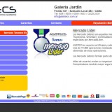 Screenshot del sitio Web de Asistecs